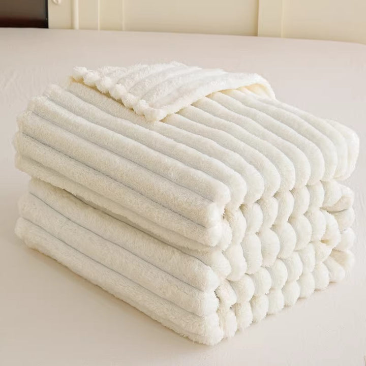 Women high-quality cuddle blanket with 3D structure Bowlift