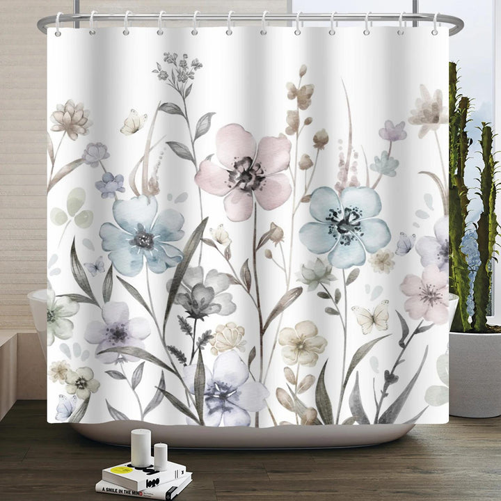 Botanical Garden Shower Curtain Bowlift