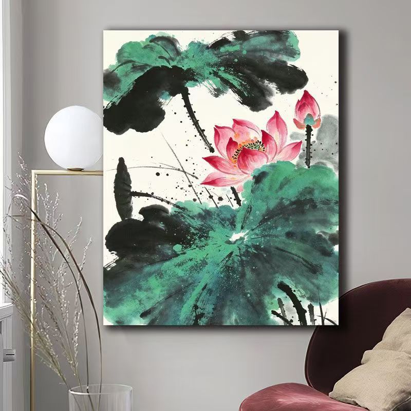Elegant Floral Canvas Artwork Bowlift