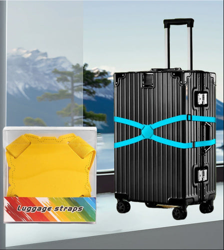Versatile Luggage Compression Strap Bowlift