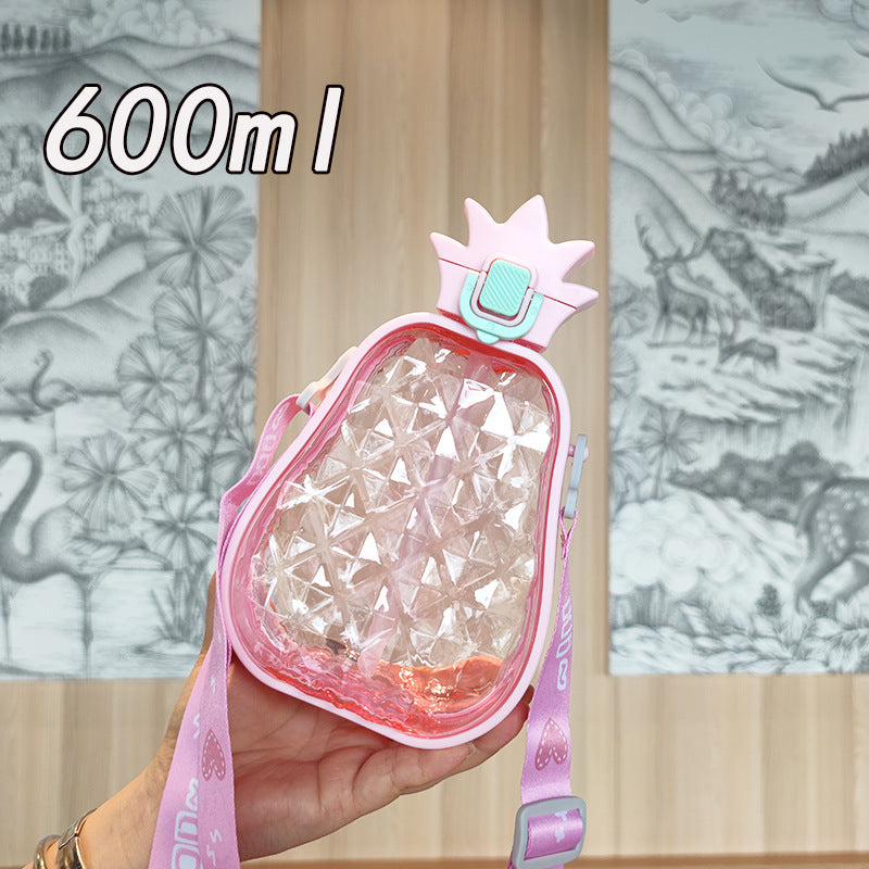 Women's Water Bottle in Pineapple Design Bowlift