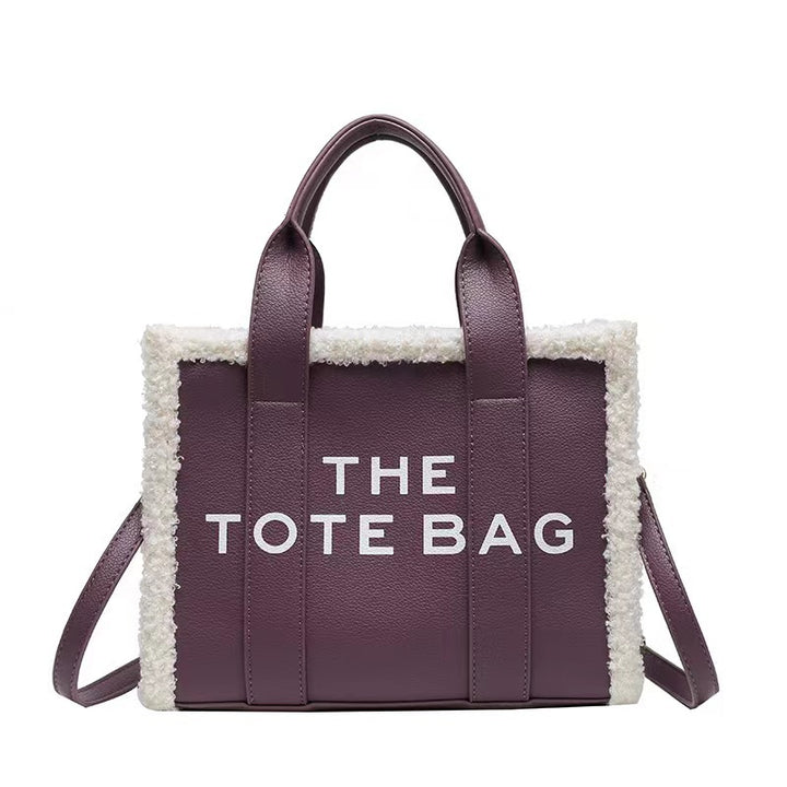 Fashionable Handbag With Removable Shoulder Strap Bowlift