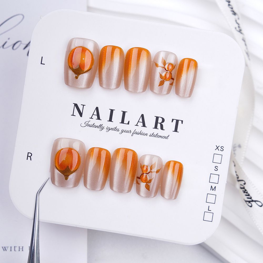 Playful Cartoon-Themed Press-On Nail Art Bowlift