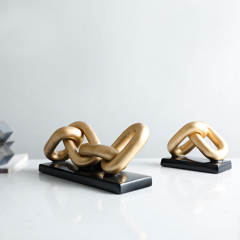 Artistic Chain Sculpture