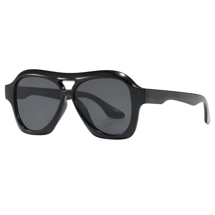 Ladies fashionable sunglasses in innovative design with wide frame Bowlift