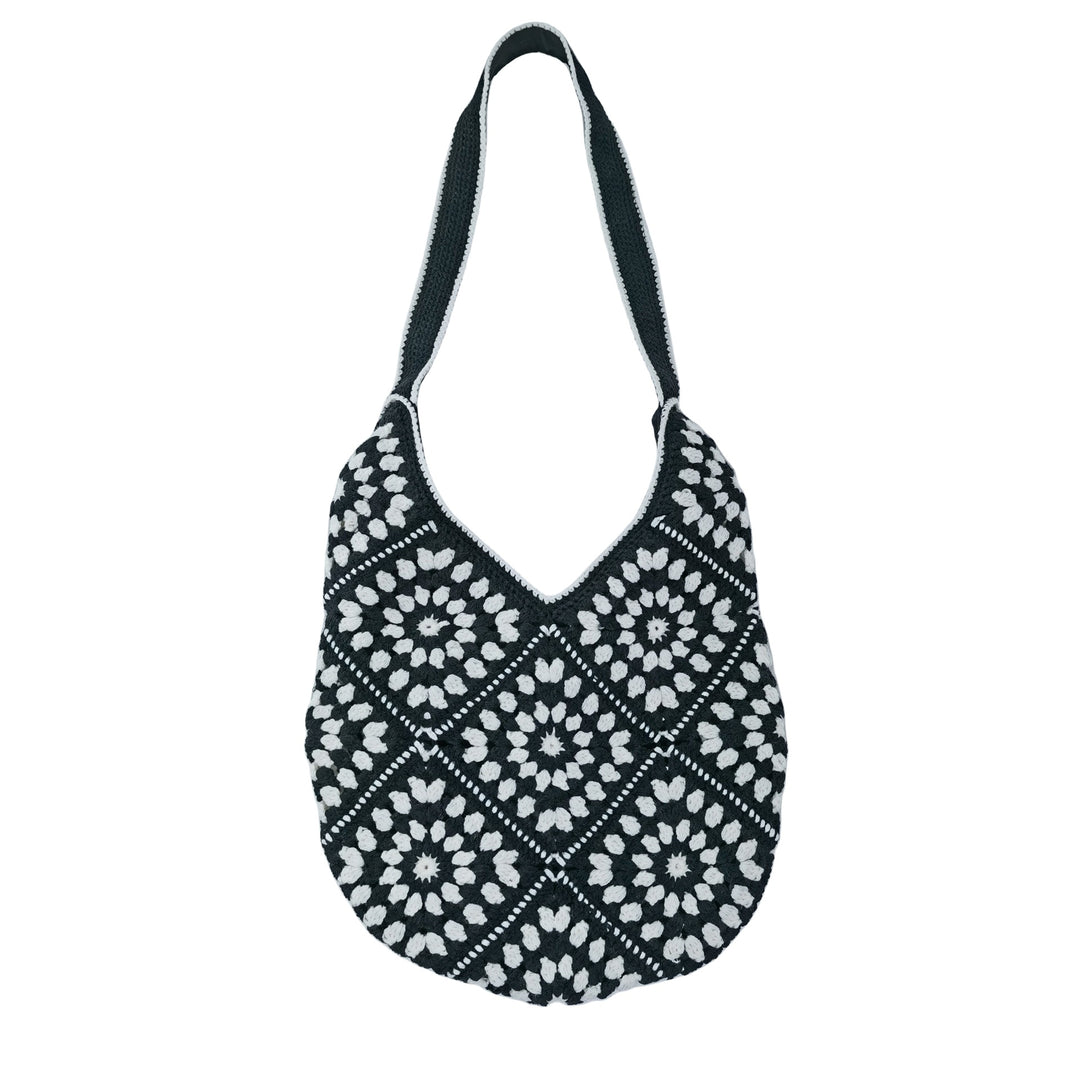 Handmade shoulder bag with unique pattern Bowlift