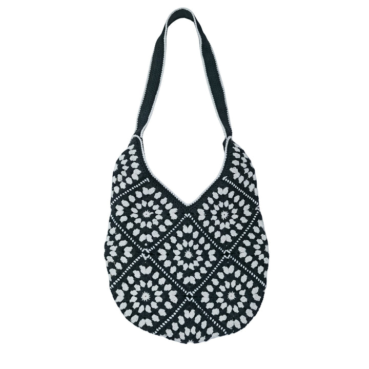 Handmade shoulder bag with unique pattern Bowlift