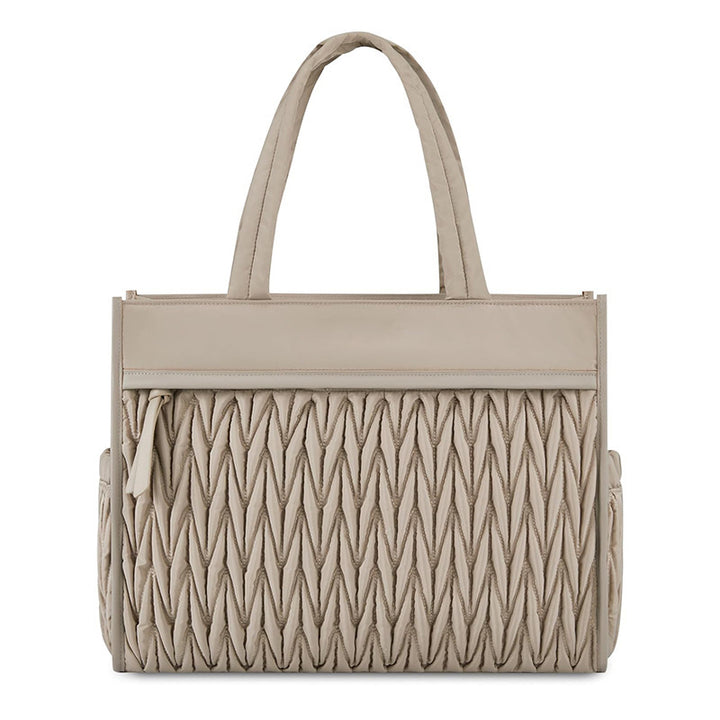 Elegant Handbag with Structured Compartments Bowlift