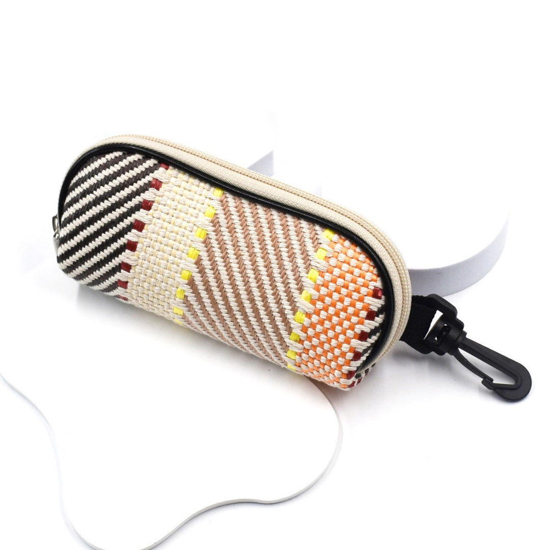 Woven Eyewear Storage Pouch Bowlift