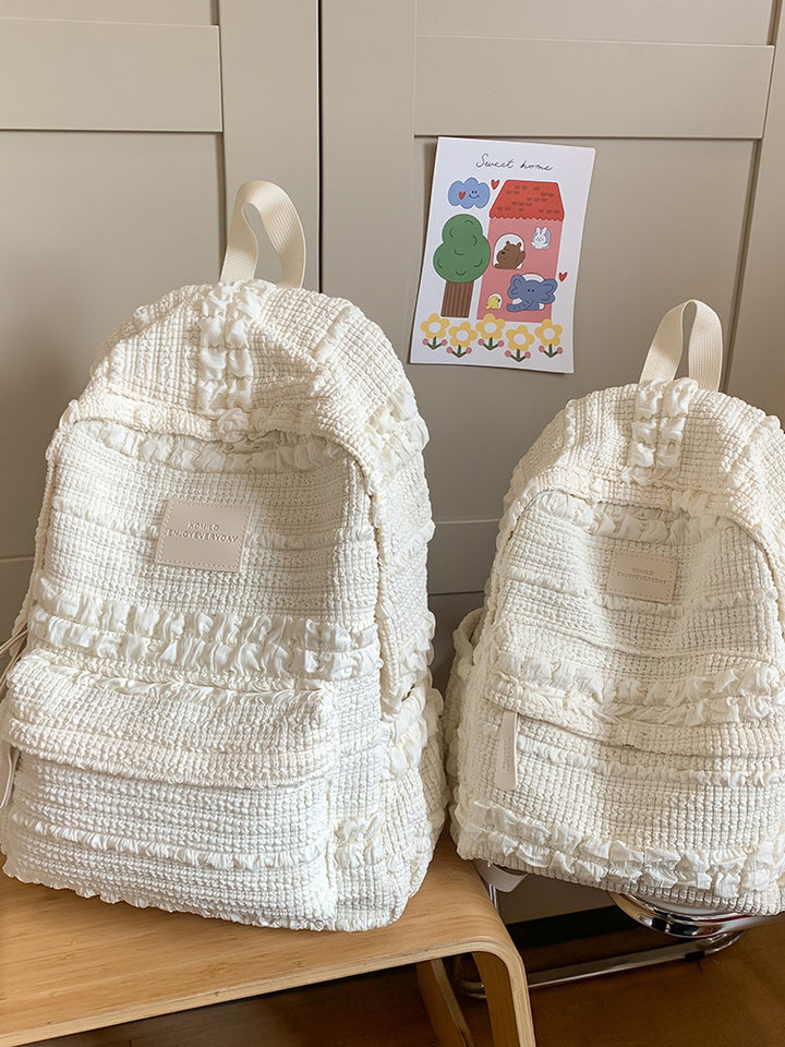 Stylish Textured Everyday Backpack