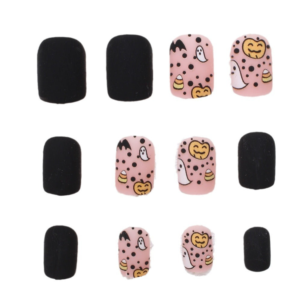 Whimsical Halloween-Themed Press-On Nails Bowlift