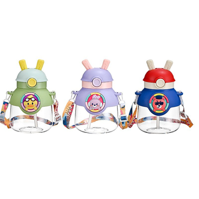 Women’s children’s drinking bottle with funny rabbit design Bowlift