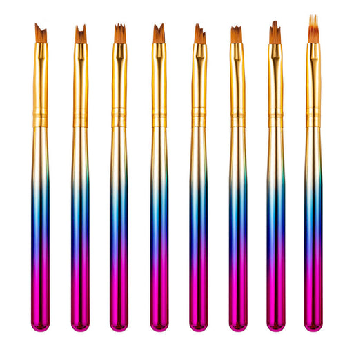 Professional Nail Art Detail Brush Set Bowlift