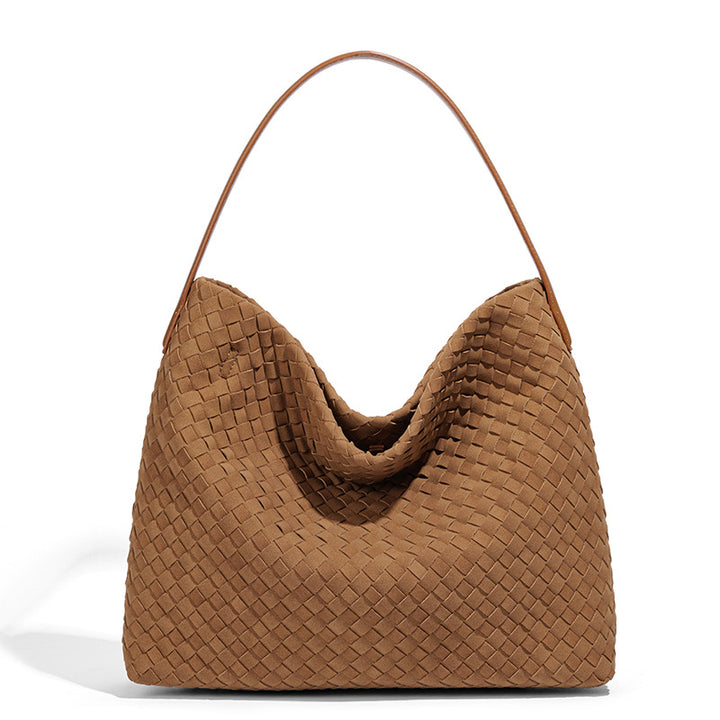 Contemporary Woven Hobo Bag Bowlift