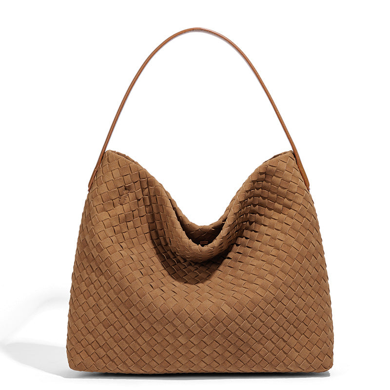 Oversized Woven Hobo Bag Bowlift