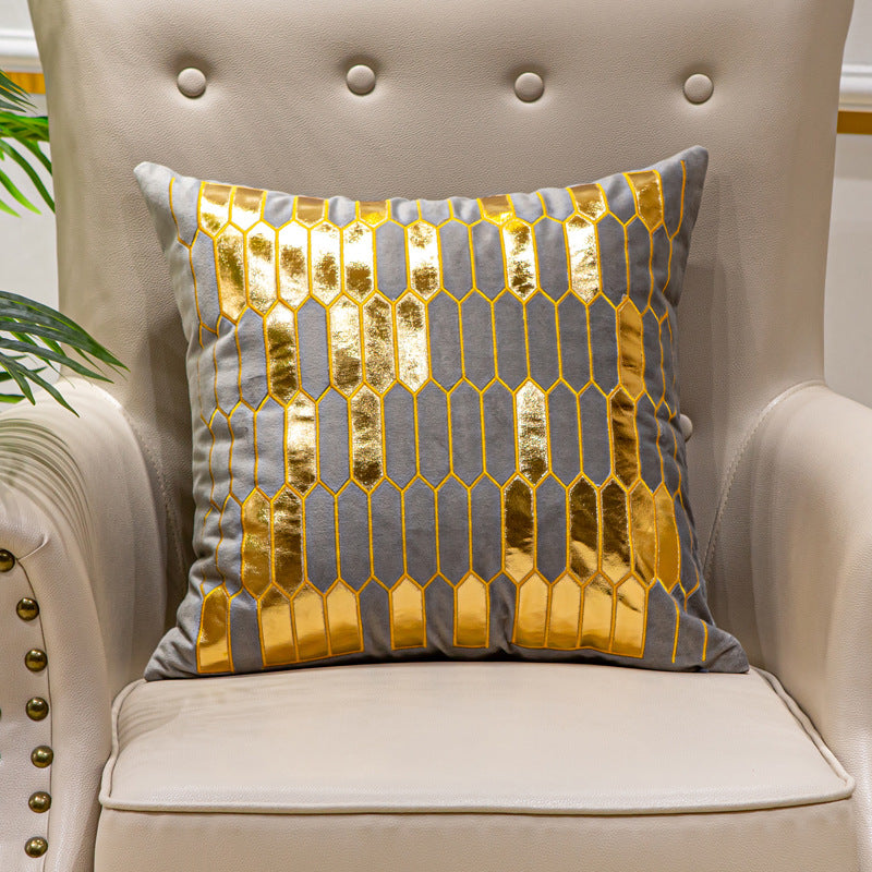 Decorative Luxury Geometric Velvet Pillow