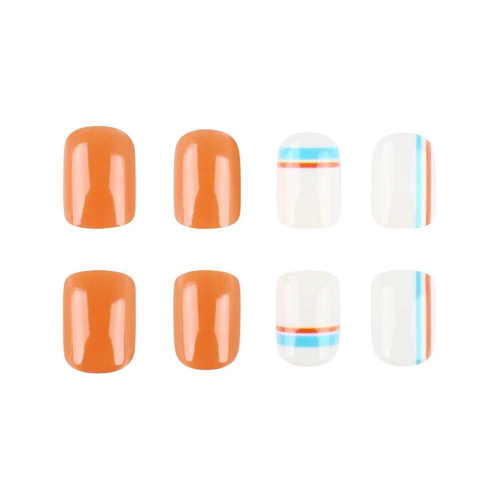 Trendy Geometric Nail Art Set Bowlift