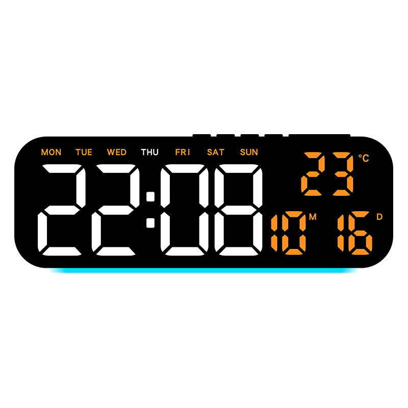 Digital Multifunction Alarm Clock with Weather Station Bowlift
