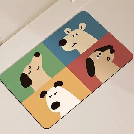Cartoon Themed Floor Mat