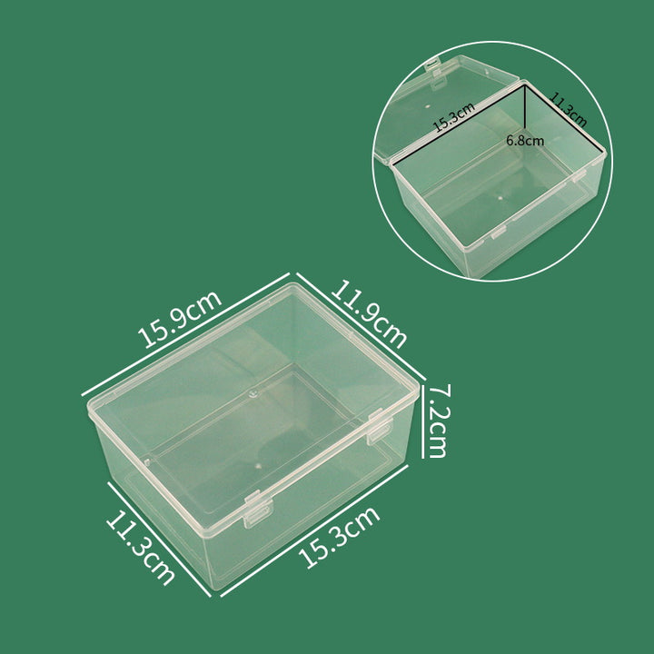 Transparent Organizer Storage Box Bowlift