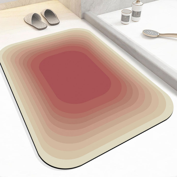 Stylish Gradient Bath Mat Bowlift