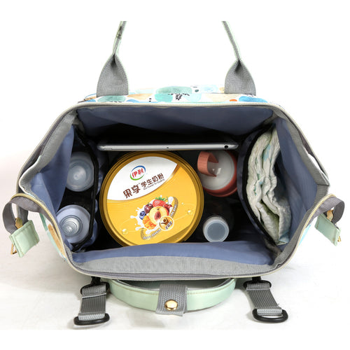 Stylish Geometric Print Backpack Bowlift