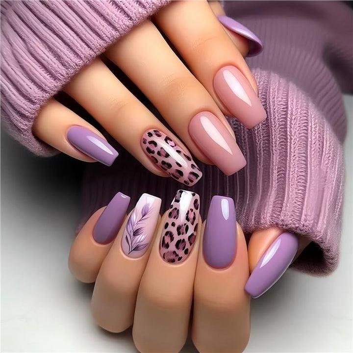 Artistic Floral Design Press-On Nails Bowlift 1788434359