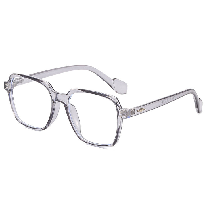 Women square glasses with transparent frame and stylish design Bowlift