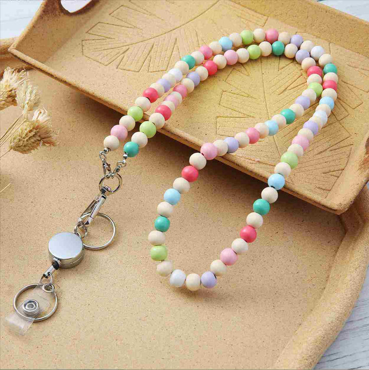 Wooden Beaded Eyewear Lanyard Bowlift