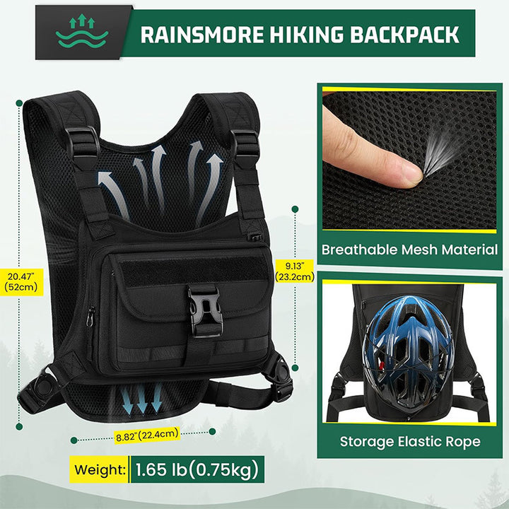 Hydration Rucksack with Integrated Water Container Bowlift