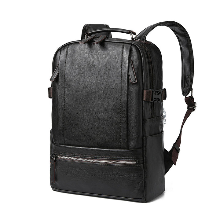 Premium Leather Business Backpack Bowlift