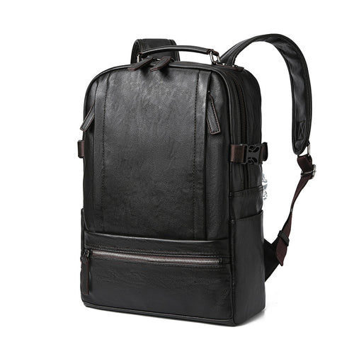 Premium Leather Business Backpack Bowlift