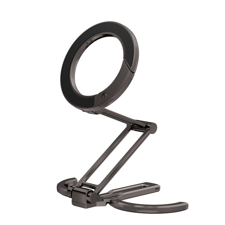 Unisex Foldable Smartphone Stand with Ring Light Bowlift