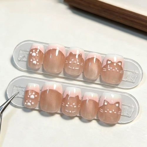 Artistic Gel Nail Art Bowlift
