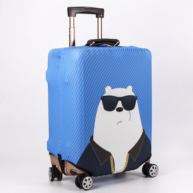 Patterned Hard Shell Luggage Bowlift