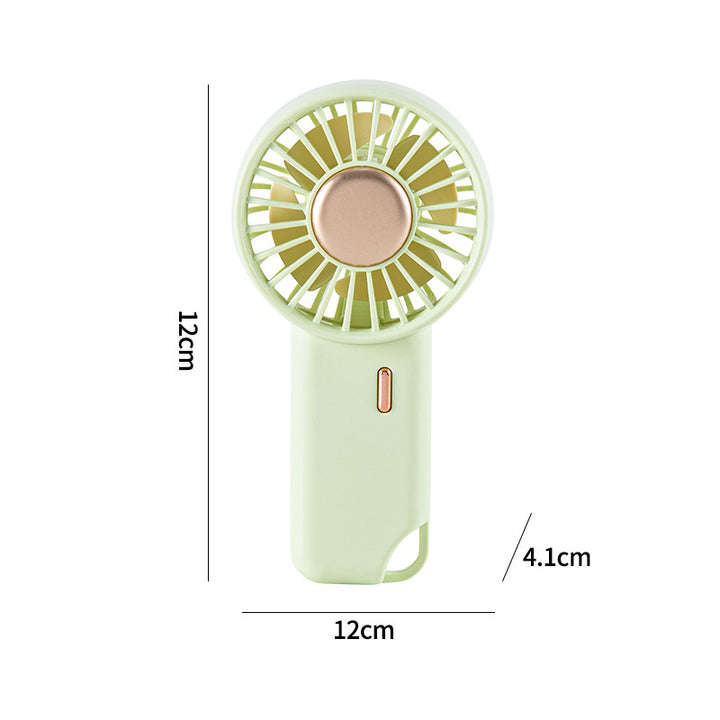Ladies portable hand fan with ergonomic design and USB charging Bowlift