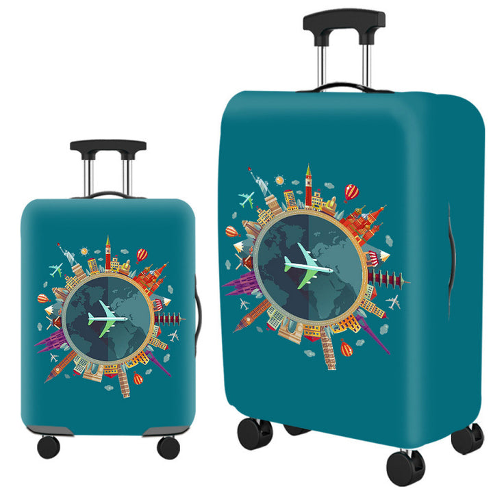 Artistic Travel Hard Shell Suitcase Bowlift