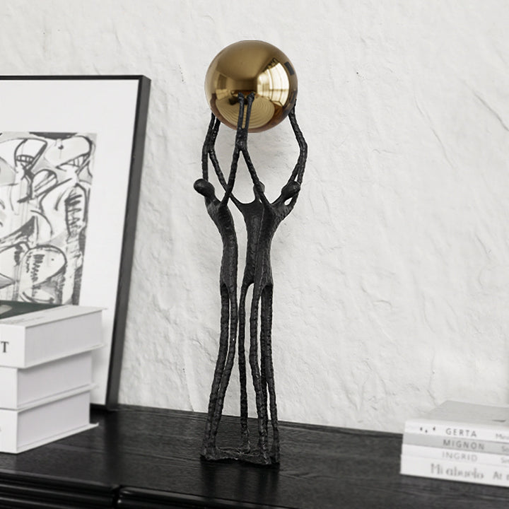 Abstract Human Figure Sculpture