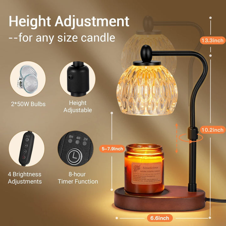 Artistic Glass Table Lamp