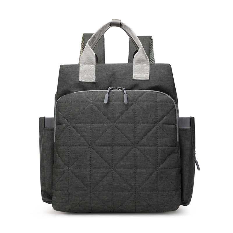 Modern Quilted Backpack Bowlift