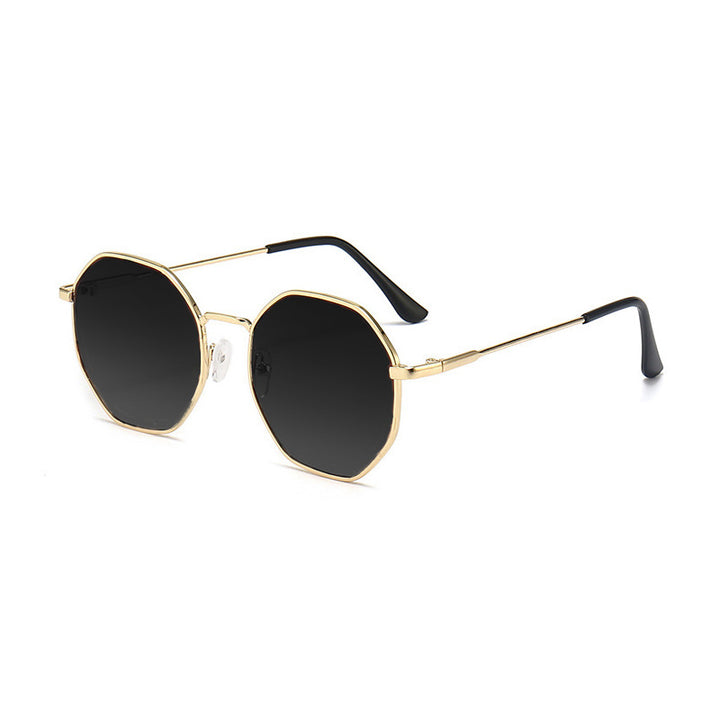 Women’s geometric sunglasses with high-quality UV protection lenses Bowlift