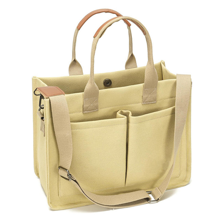 Multifunctional Tote Bag with Sturdy Design and Multiple Compartments Bowlift