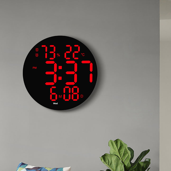Digital Wall Clock Bowlift
