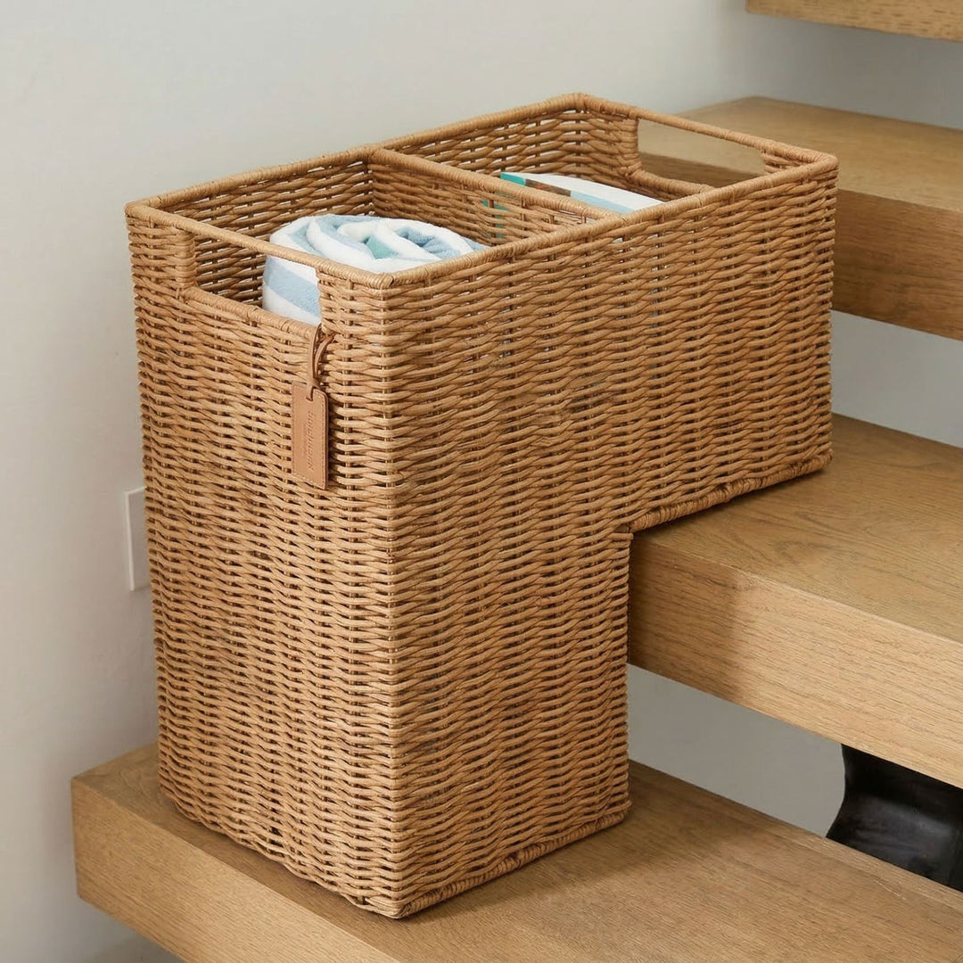 Storage basket with carrying handles Bowlift