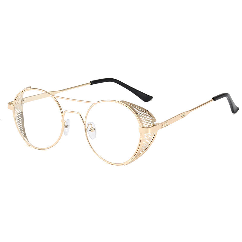 Ladies Fashion Metal Frame Glasses Bowlift