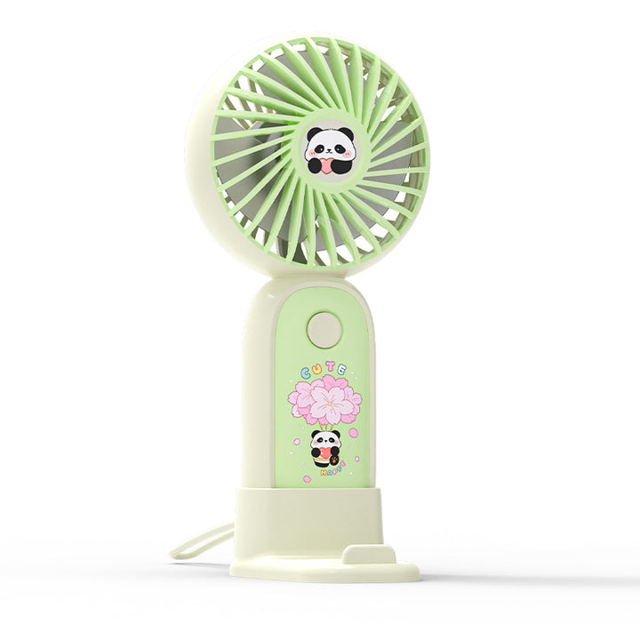 Women's Portable Hand Fan in Cute Panda Design Bowlift