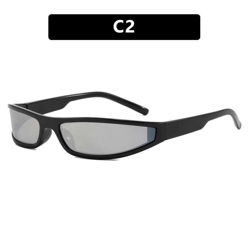 Women's sporty sunglasses with flat, aerodynamic design and UV protection Bowlift