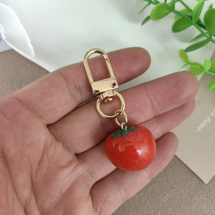 Keychain in Tomato Shape Bowlift