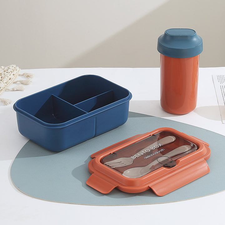 Airtight Bento Lunch Box with Removable Divider