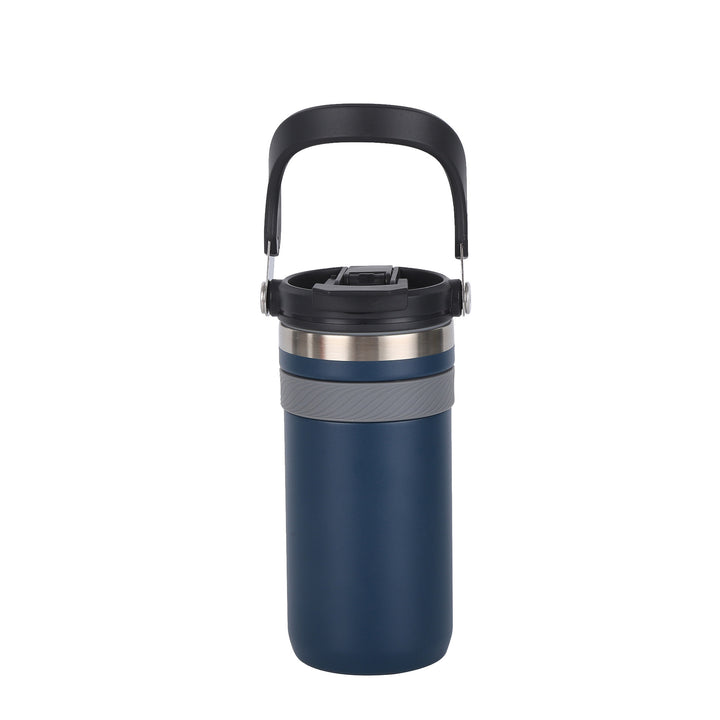 Ladies insulated thermo mug with practical carrying handle Bowlift